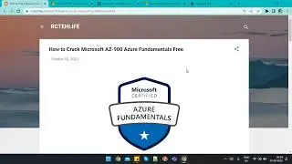 How I Cracked Microsoft AZ-900 Azure Fundamentals FREE | best trick for AZ-900 October 2022
