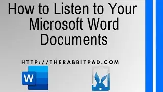 How to Listen to Your Microsoft Word Document