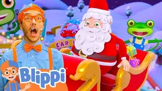 Blippi and Gecko - We Wish You a Merry Christmas Song | @GeckosGarage