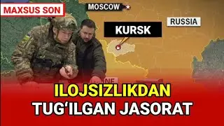 OʻTA MAXFIY REJA - UKRAINA KURSK YURISHINI QANDAY TAYYORLADI? | #MAXSUSSON