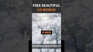 BE FAST FREE Beautiful ICE WORLD Unity Asset #speedtutor #unity #gamedev