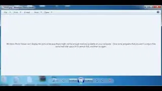 Windows photo viewer cant display this picture SOLUTION || Socail Skills