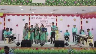 Students Singing Performance | 76th College Annual Day | V.H.N.S.N.College (Autonomous)