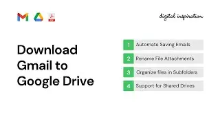 Download Emails from Gmail to Google Drive Automatically
