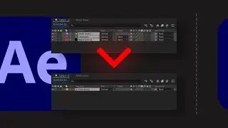 After Effects как объединить слои в композицию. After Effects уроки.