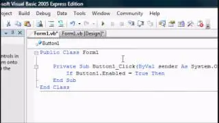 Progress Bars, Timers & Buttons In Visual Basic 2005