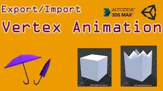 Vertex Animation Import to Unity Using Morpher Modifier | Unity Devlog Tutorial