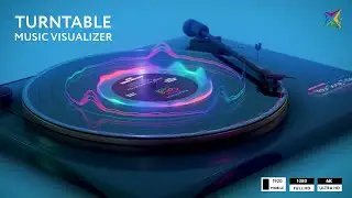 Turntable Music Visualizer - After Effects Template