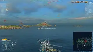 World of Warships - [Tier X] USS Des Moines on Sea of Fortune [2018.01.25], Build 0.7.0.1
