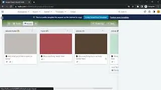 Creating a workspace on Trello