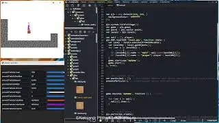 PointJS IDE - Как подключить и настроить частицы в игровом движке и среде разработки игр