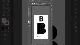 Letter B Logo Design  #logo #adobeillustrator #shorts