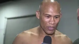 UFC 198: Jacare Souza Backstage Interview