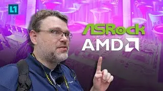 Checking out ASRock's AMD Servers, Ryzen Motherboards, and Monitors @ Computex 2024!