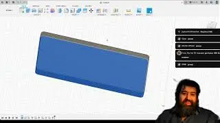 Creating a 3D ridge wallet style design live in fusion 360