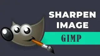 How to sharpen blurry image in GIMP