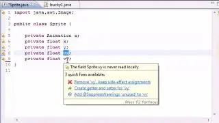 Java Game Development  | Chapter - 23.   Introduction to Sprites ‏