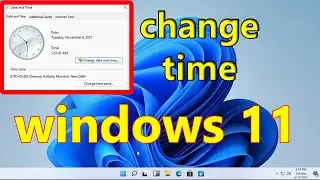 How to Change Date and Time in Windows 11