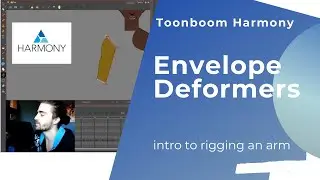 Rigging and Animating an Arm using ENVELOPE DEFORMERS in TOONBOOM HARMONY