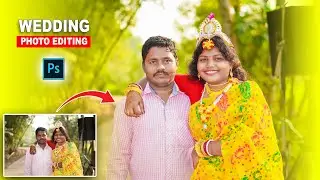 PRO Wedding Photo Editing in Photoshop CC by Educative Bikash in Hindi
