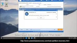 Windows 10 Lost Partition Recovery Free -MiniTool Power Data Recovery