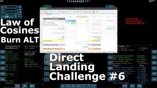 Orbiter 2016 - Direct Landing challenge #6 / Using the Law of Cosines