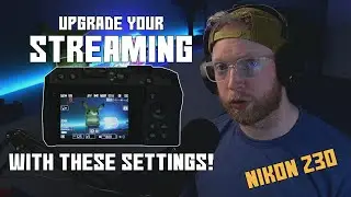 Nikon Z30 Camera settings to STREAM! Mini run-through!