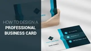 How To Design a Visiting Card In Illustrator