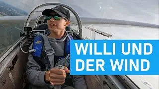 Segelfliegen | Glider Plane: Willi und der Wind | Ungünstige Windverhältnisse in Schwarzheide