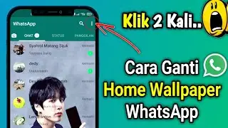 How to Change WhatsApp Background with Photos | change wallpaper wa
