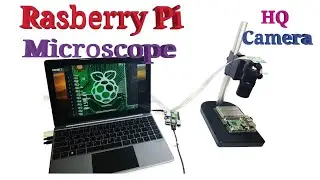 Review of Raspberry Pi Microscope - Using official HQ camera with Hayear microscope SMD soldering