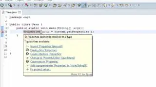 Java Getting system properties using system class