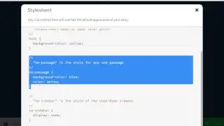 Twine 2.0: Using CSS