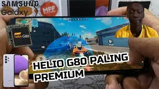 Samsung A32 Ram 6GB Game Test Freefire || Handcam || Helio G80 (12nm) || Li-Ion 5000 mAh