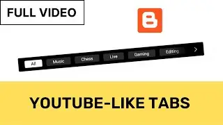 [FULL VIDEO] How To Design Scrollable Slider Tabs Using HTML, CSS & JavaScript