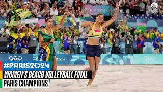 Women's Beach Volleyball Final 🏐 | Paris Replays