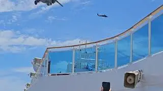 middle of ocean and this what happens