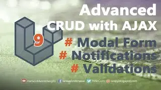 Laravel 9 Tutorial - AJAX CRUD Example With DataTables Using Validation and Toast Notification