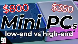 Cheap vs High-End Mini PC - Comparison & Review | Beelink GTR7 & Minisforum NAB5