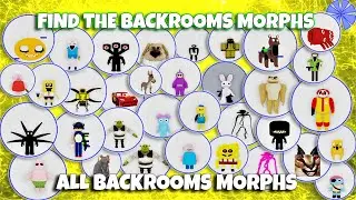 ROBLOX - Find The Backrooms Morphs - ALL [current] Backrooms Morphs!