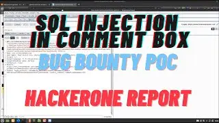 64 || SQL Injection Time Based On Comment Action || Bug Bounty POC || Hackerone
