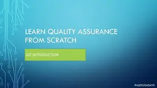 Manual QA: Testing for Beginners - Learn Git and GitHub - Part 15