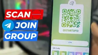 How To Scan QR in Telegram 2024 || Scan QR Code in Telegram to Join Group