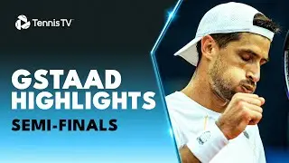 Kecmanovic Takes On Ramos-Vinolas; Cachin vs Medjedovic | Gstaad 2023 Semi-Final Highlights