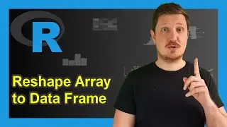Convert Array to Data Frame in R (Example) | Reshape, Transform Class | as.data.frame.table Function