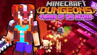 I BEAT THE NETHER WITH FRIENDS 🔥 Minecraft Dungeons Flames of the Nether (timestamps)