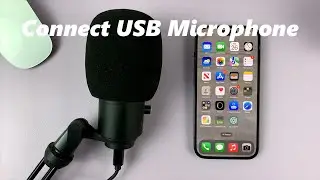 iPhone14/14 Pro: How To Connect A USB Microphone