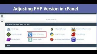 How to Adjust PHP Version in cPanel | Namecheap Web Hosting | Manage PHP Version