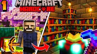 The BEST START EVER in Minecraft Hardcore 1.20 [1]