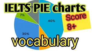 BAND 9 IELTS Writing Task1 pie chart IELTS Writing Task 1:Pie Chart Model | PIE CHARTS VOCABULARY